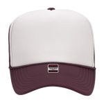 White/ Maroon