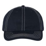 Navy/ Stone Stitch